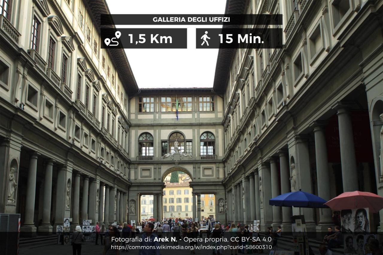 Il Cuore Di Firenze + Corte Privata+ Wifi+Ac Eksteriør billede